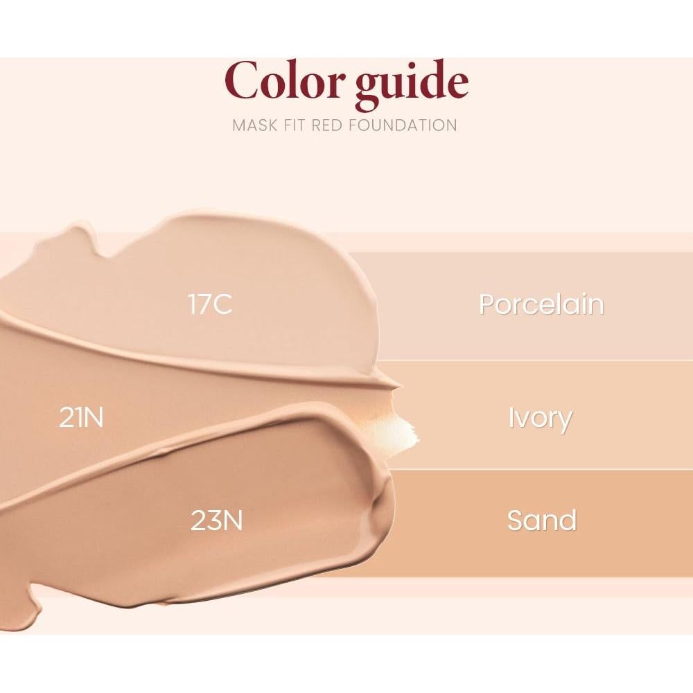 Base de Maquillaje TIRTIR 30 ml 17C Porcelana Alta Cobertura