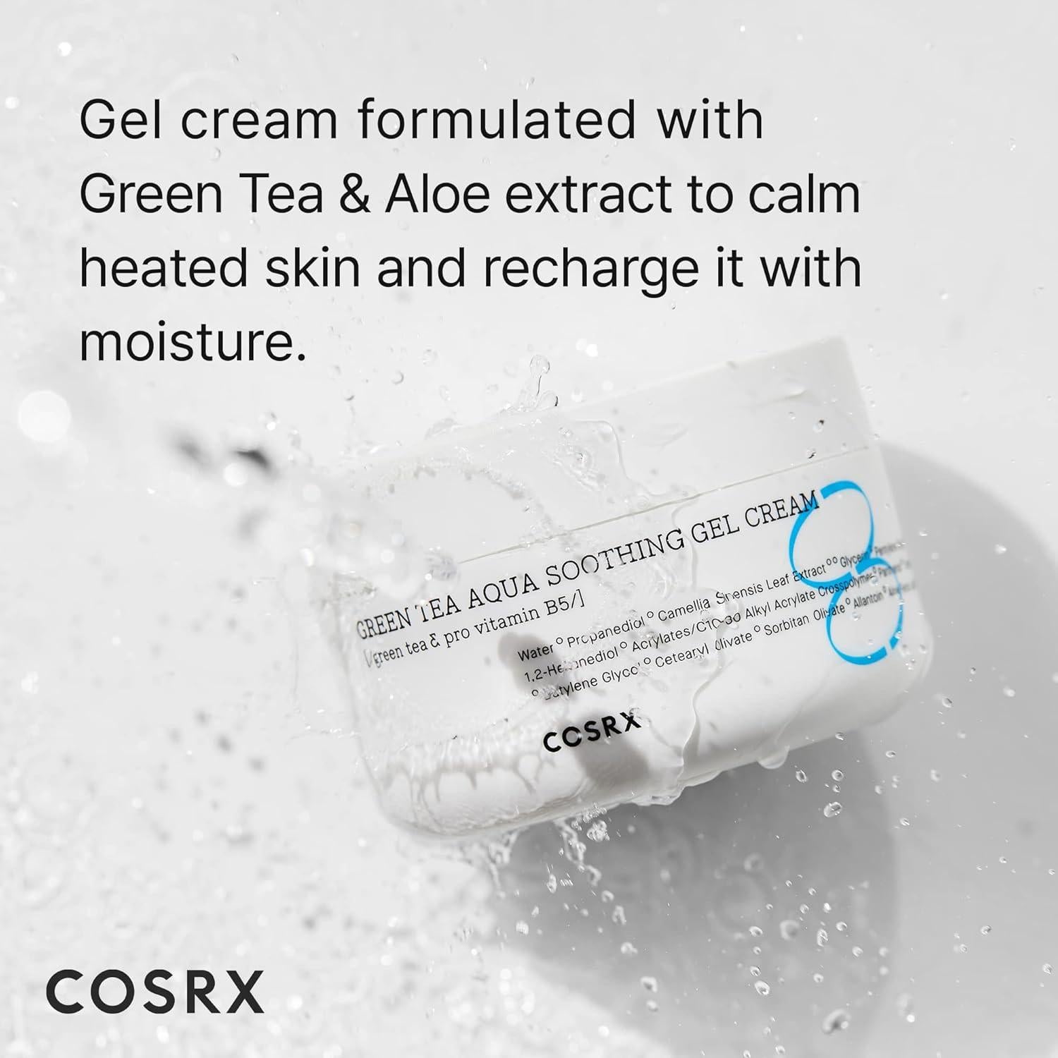COSRX Gel Crema Hidratante de Té Verde 50ml - Cuidado Piel