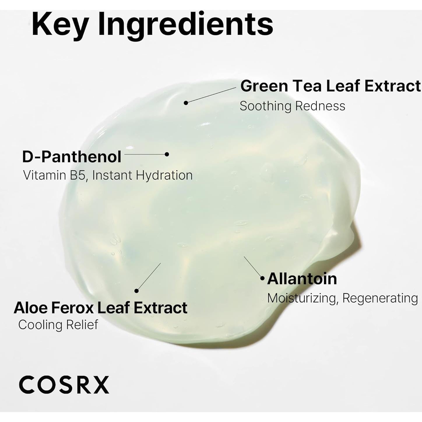 COSRX Gel Crema Hidratante de Té Verde 50ml - Cuidado Piel