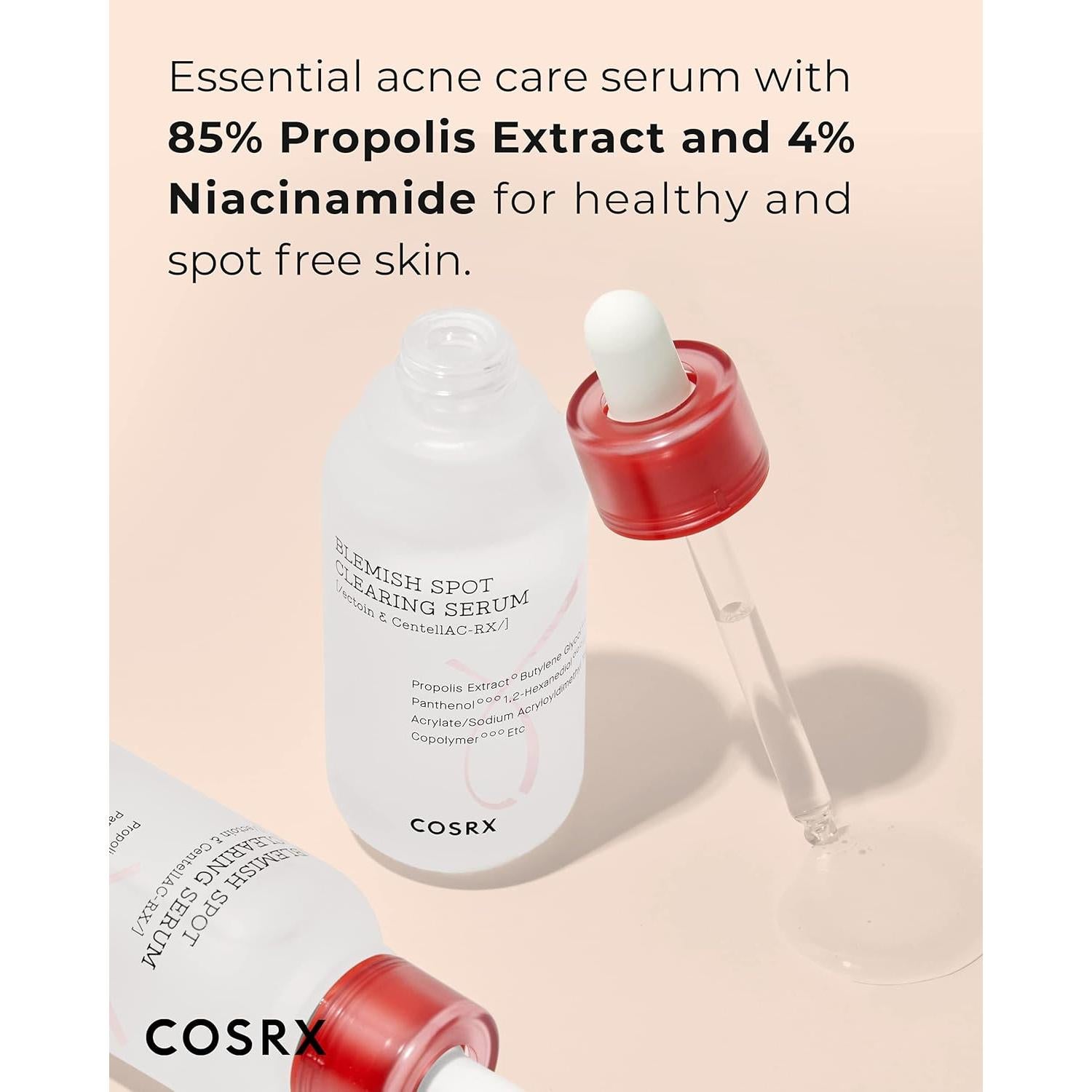 Suero COSRX AC Collection 40ml - Centella y Niacinamida