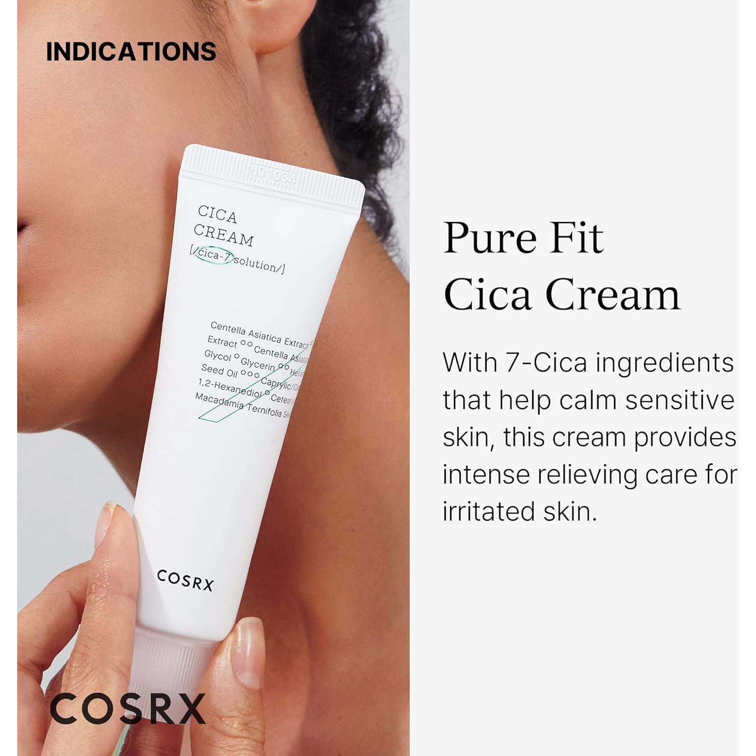 Crema Cica Fit COSRX 50ml - Hidratante Facial Centella Asiática