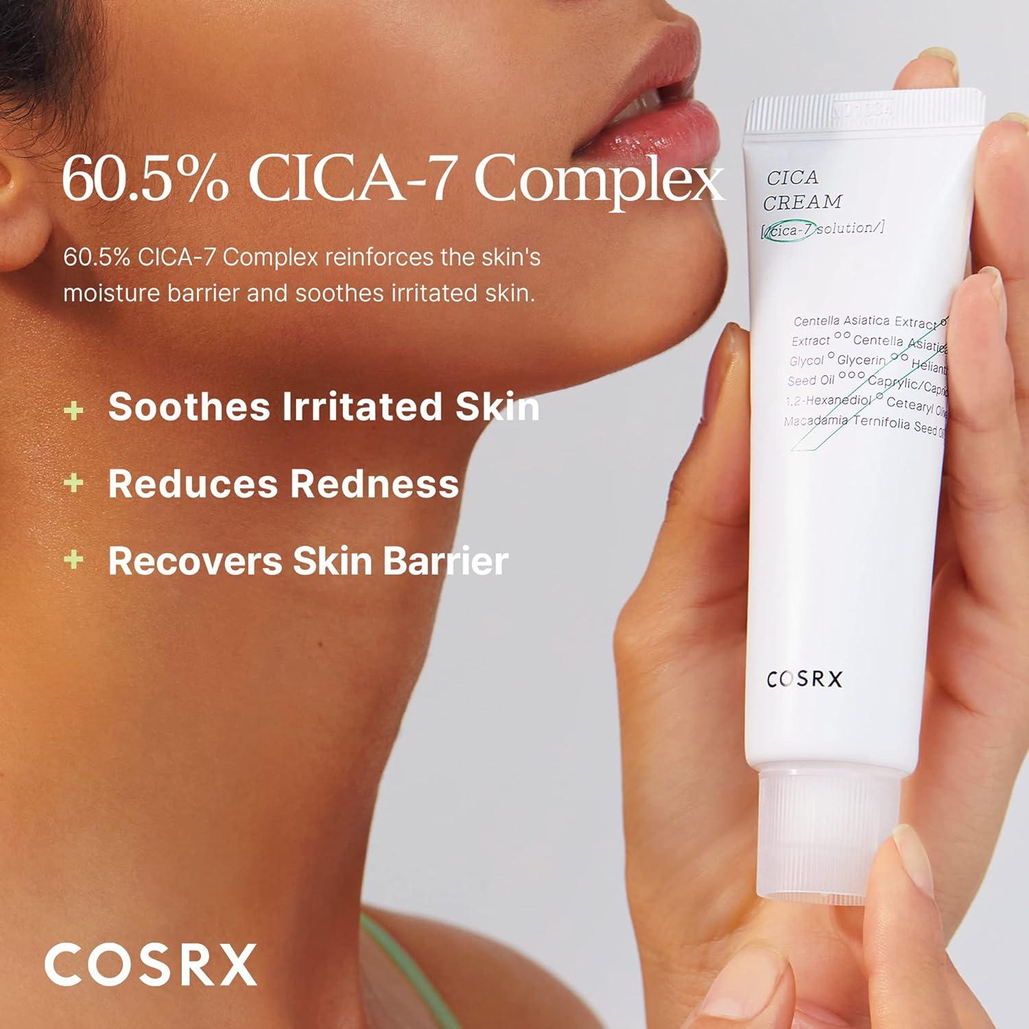 Crema Cica Fit COSRX 50ml - Hidratante Facial Centella Asiática