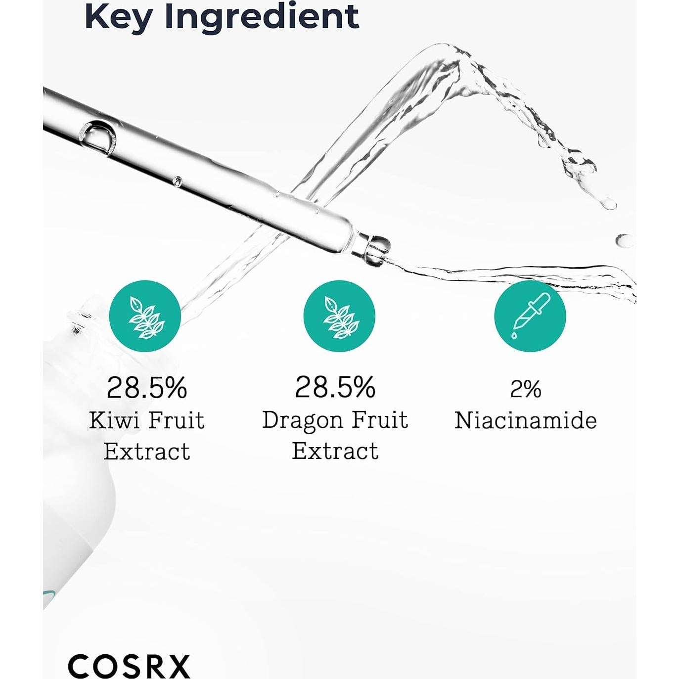 Suero Potenciador de Vitamina C COSRX 30ml AHA BHA Hidratante