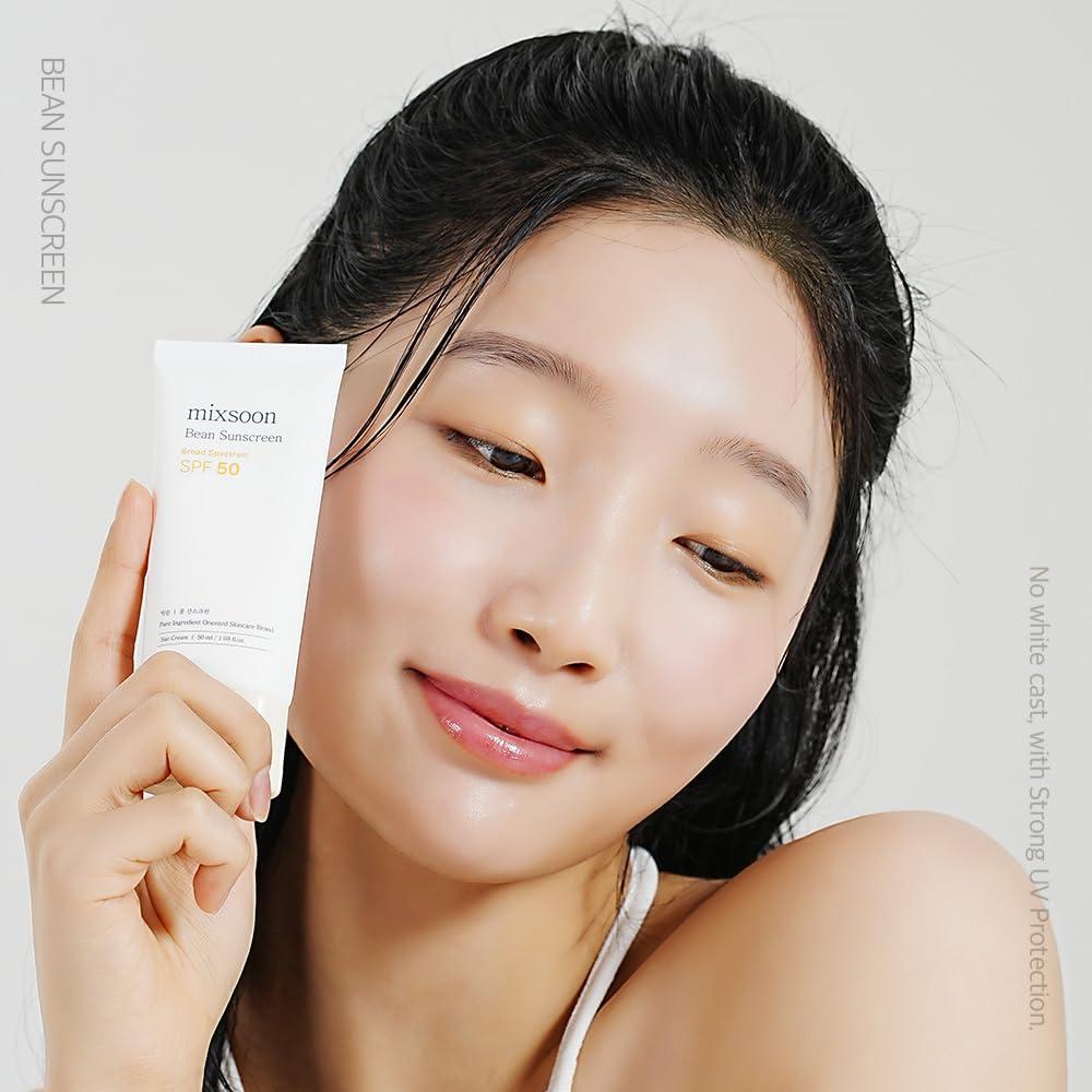Protector Solar Mixsoon SPF 50 50ml Textura Ligera Coreano