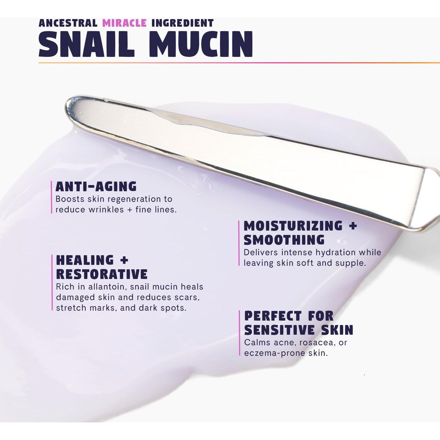 Gel Crema Hidratante Zen Dew Mucina de Caracol 100g