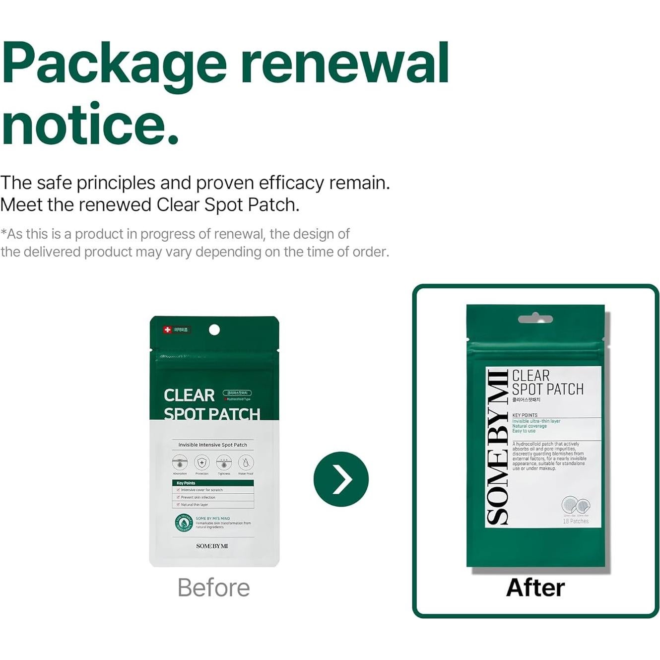 Parche Milagroso para Manchas SOME BY MI - 90 Contenidos