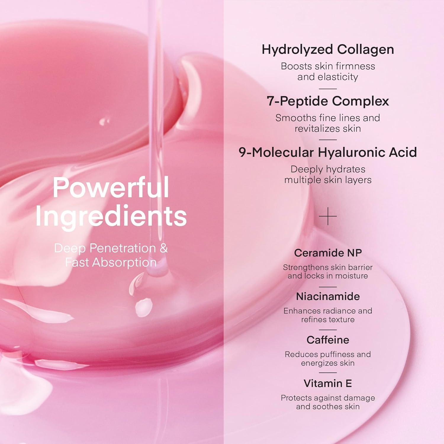 Parche de Colágeno para Ojos Dewycream - 30 Pares Hidratantes