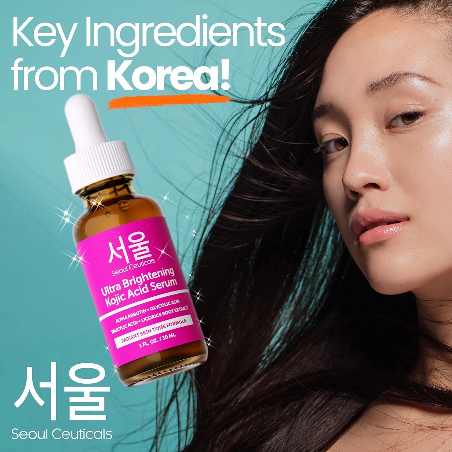Suero de Ácido Kójico SeoulCeuticals 28.35g - Corrector de Manchas