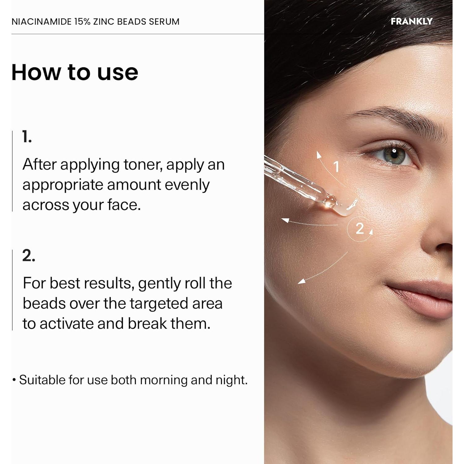 Suero Niacinamida 15% Frankly 59.87 ml - Cuidado Acné y Manchas