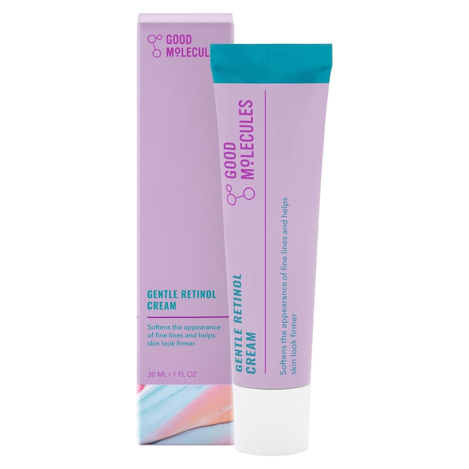 Crema Suave de Retinol Good Molecules 20g - Antienvejecimiento