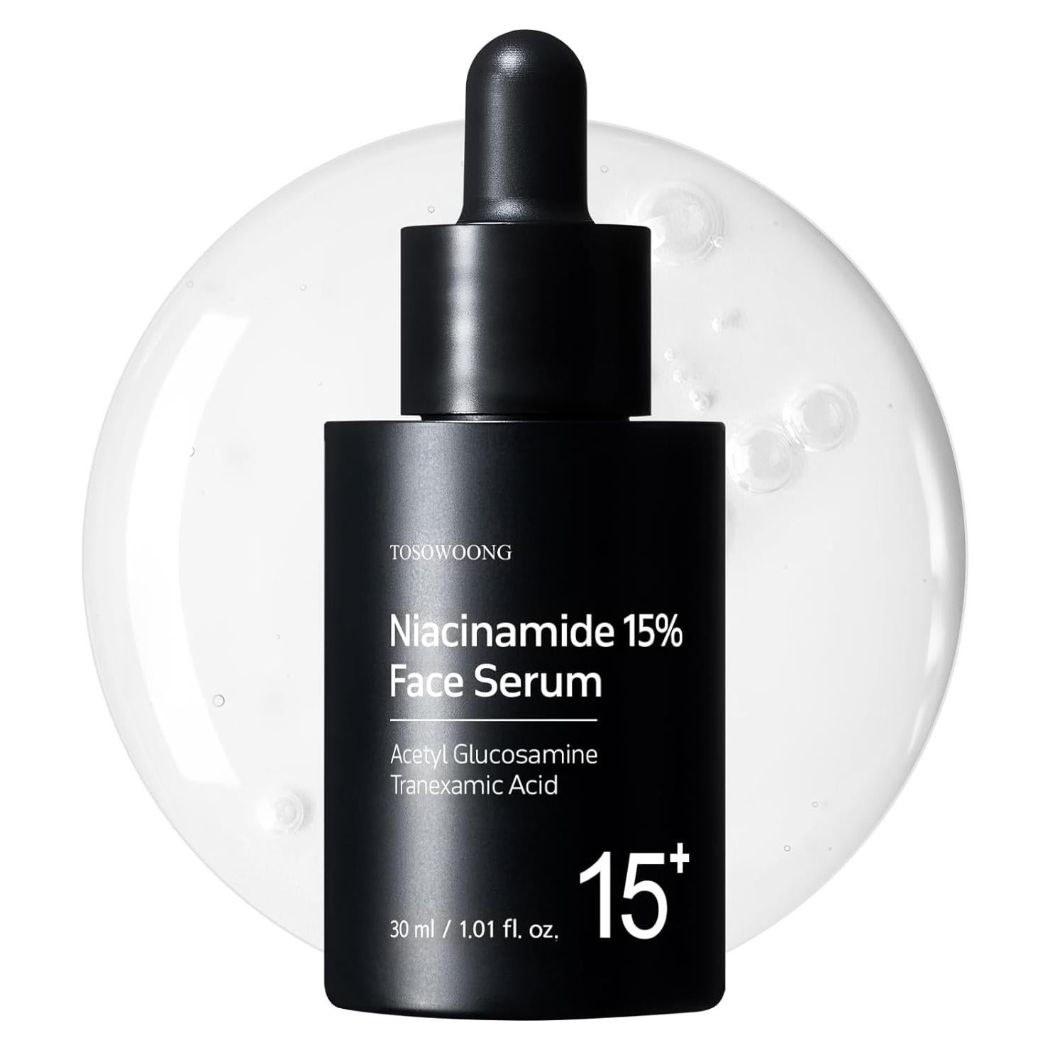 Suero Facial Niacinamida 15% MANTONG 30ml Piel Radiante