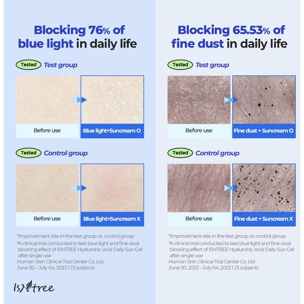 Gel Solar Diario ISNTREE 50ml SPF 30 Hidratante Coreano