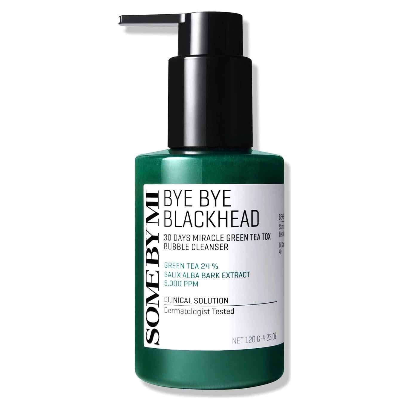 Limpiador Espumoso Facial SOME BY MI 120g Té Verde - Puntos Negros