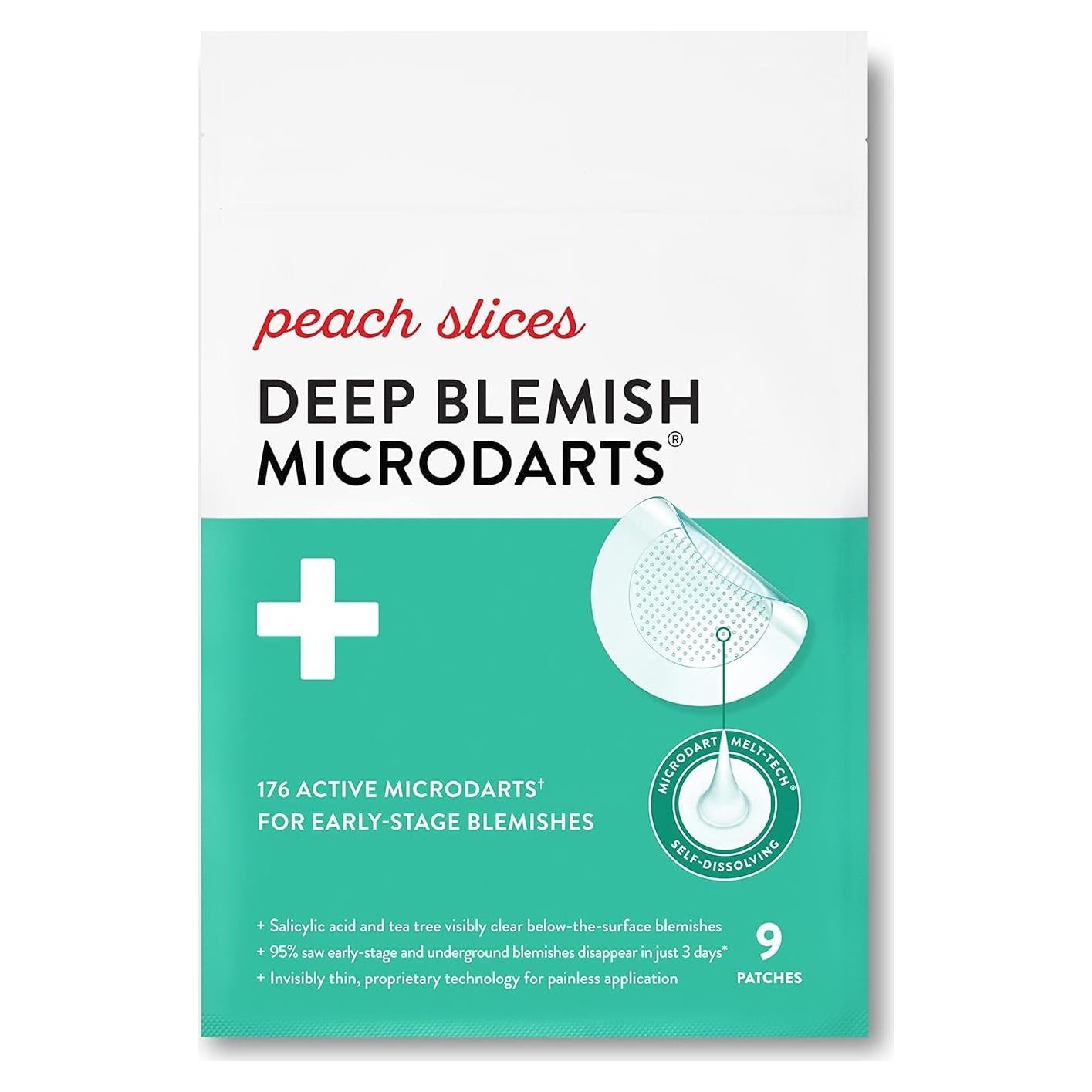 Parches para Acné Rodajas de Durazno - 176 Microdardos
