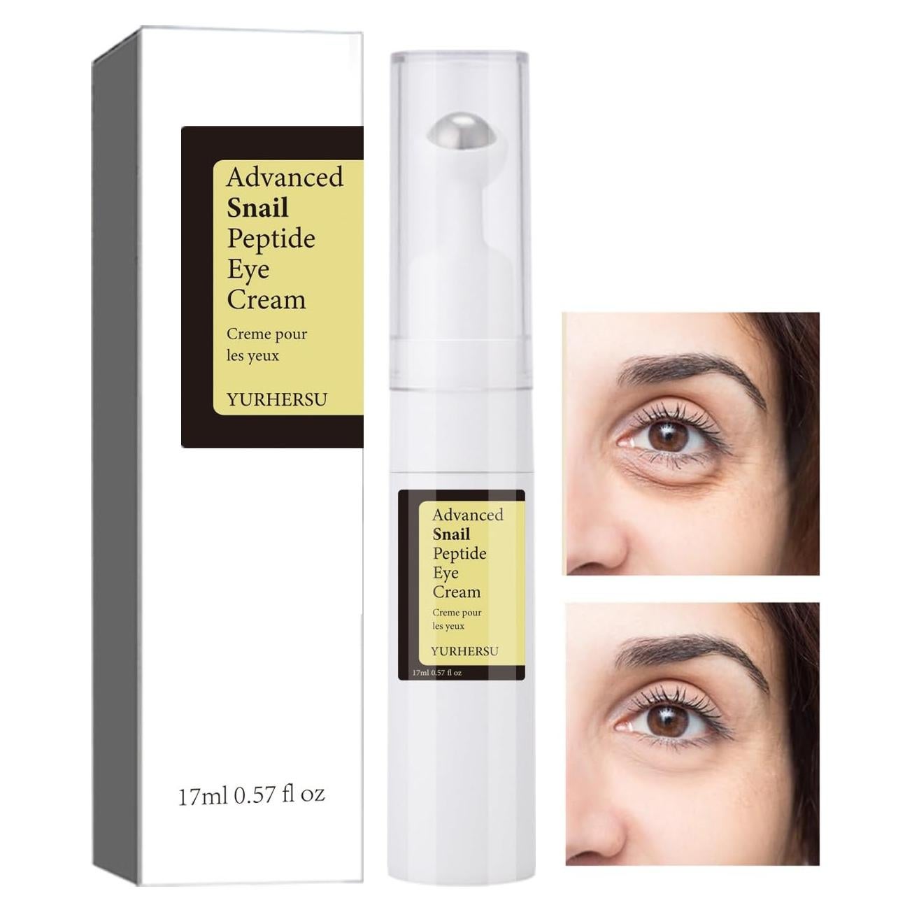 Crema Contorno de Ojos Shengnan 16.9 ml con Péptidos de Caracol