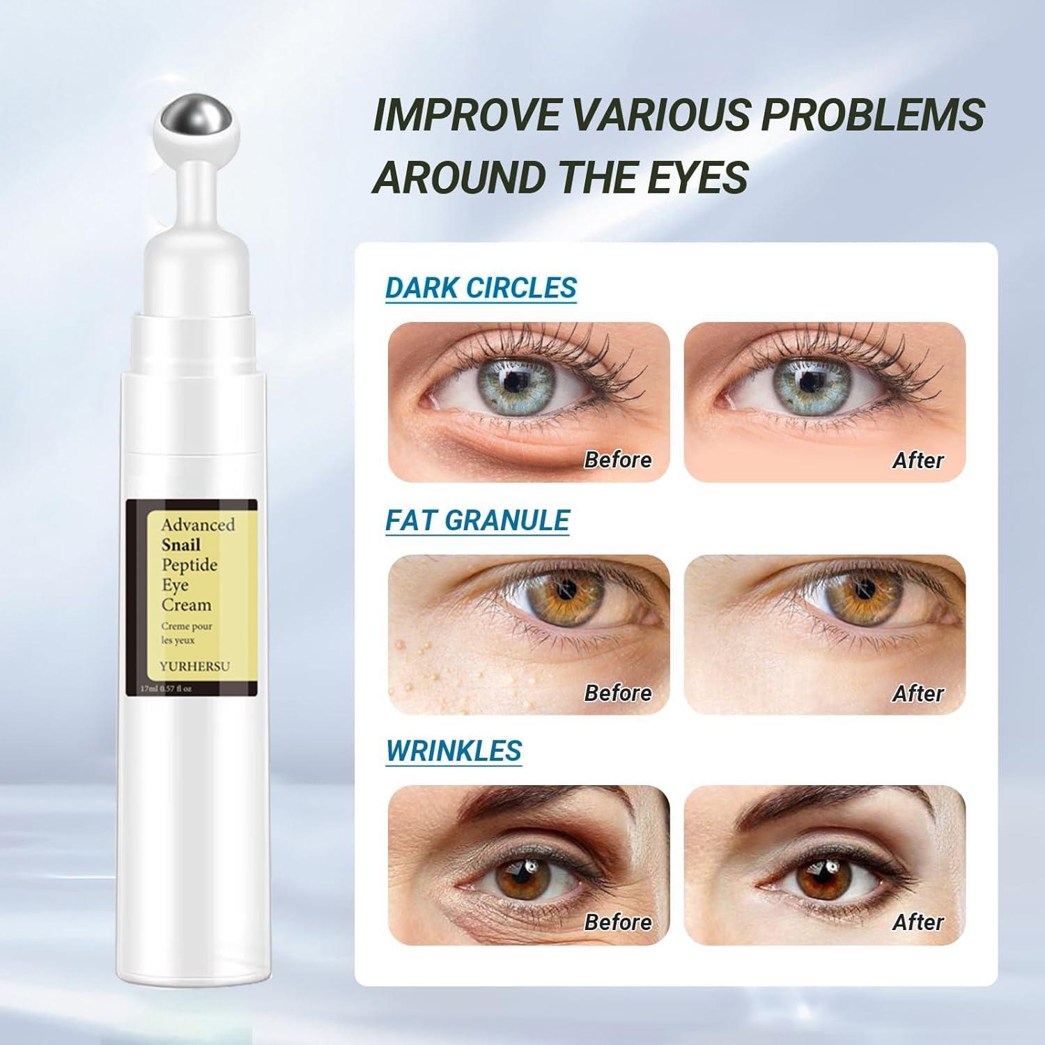 Crema Contorno de Ojos Shengnan 16.9 ml con Péptidos de Caracol