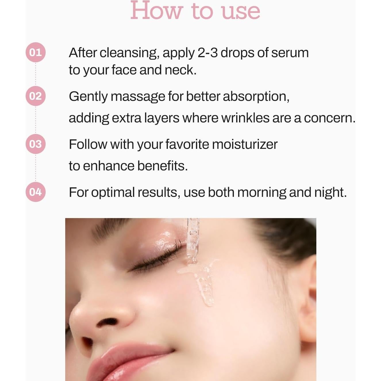 Suero de Colágeno Peptídico 30 ml - Cuidado de la Piel Coreano