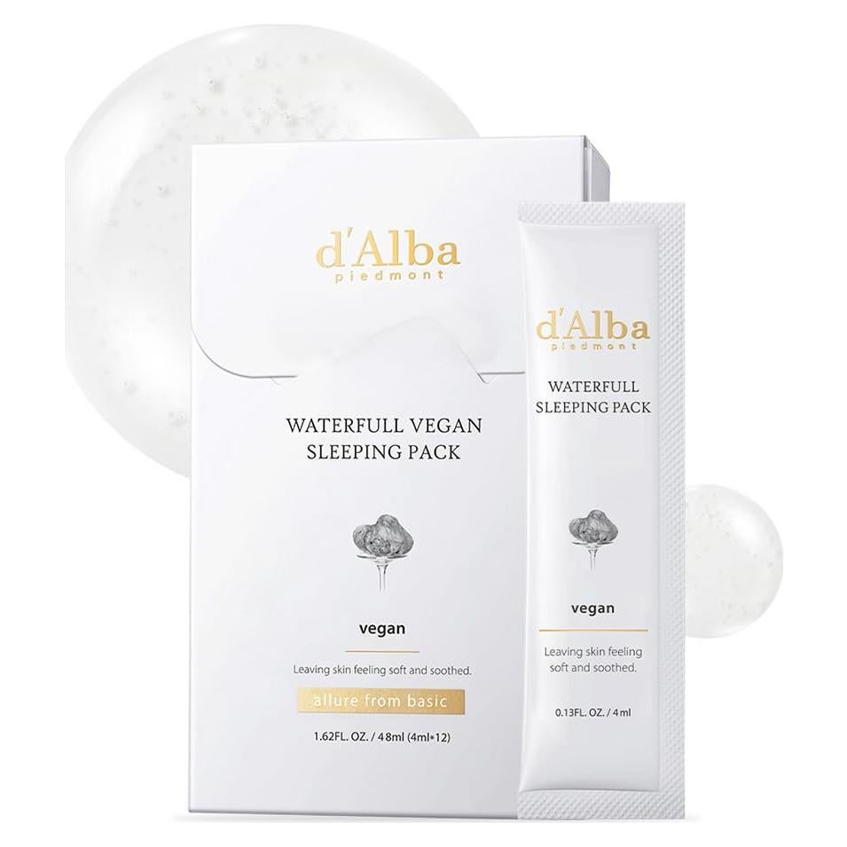 d'alba Máscara Facial Nocturna Vegana Trufa Blanca 80g