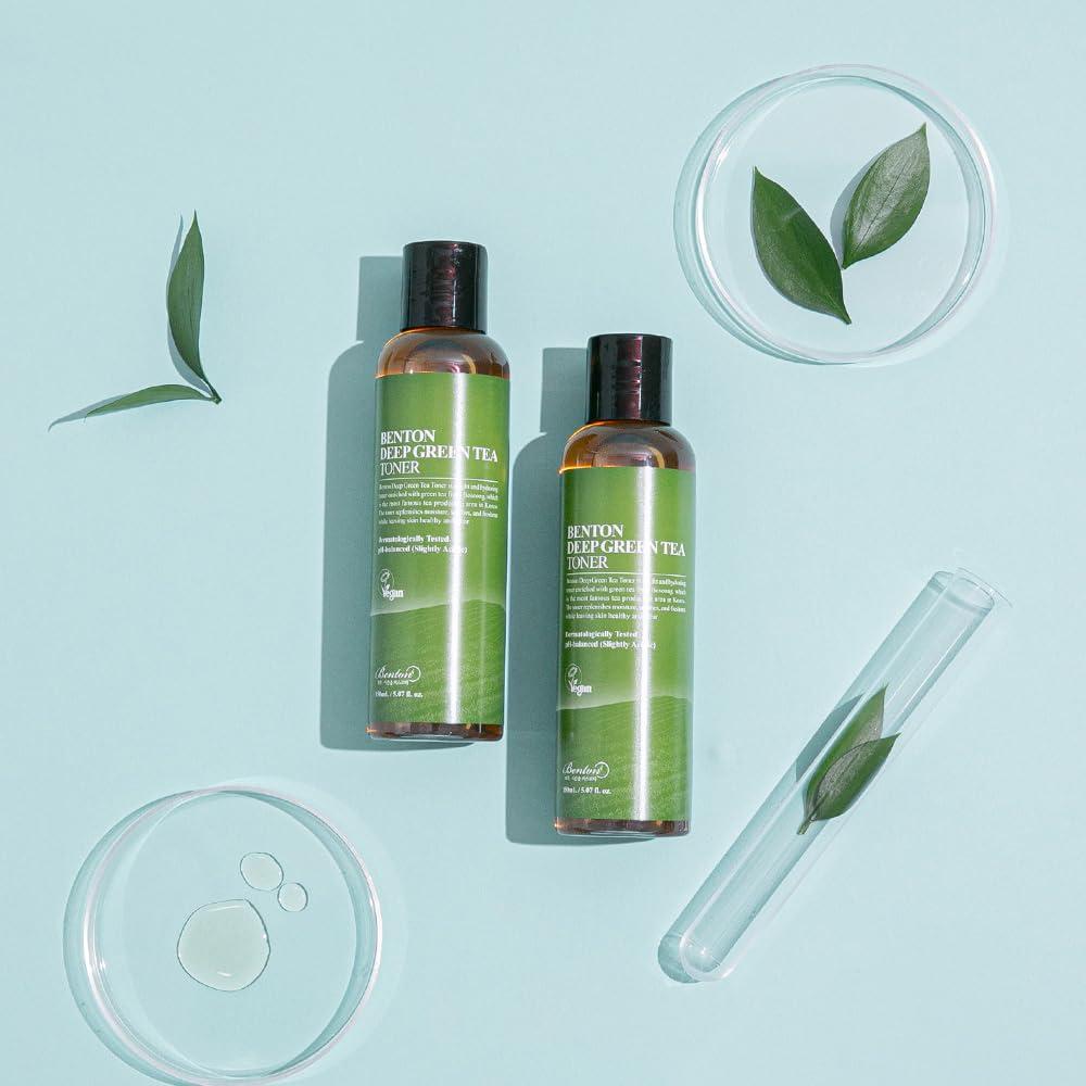 Tónico Facial BENTON Té Verde Profundo 150ml Piel Grasa Sensible