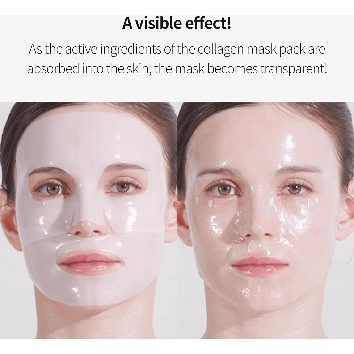 Mascarilla Facial de Hidrogel Benton Colágeno 4EA - Hidratante