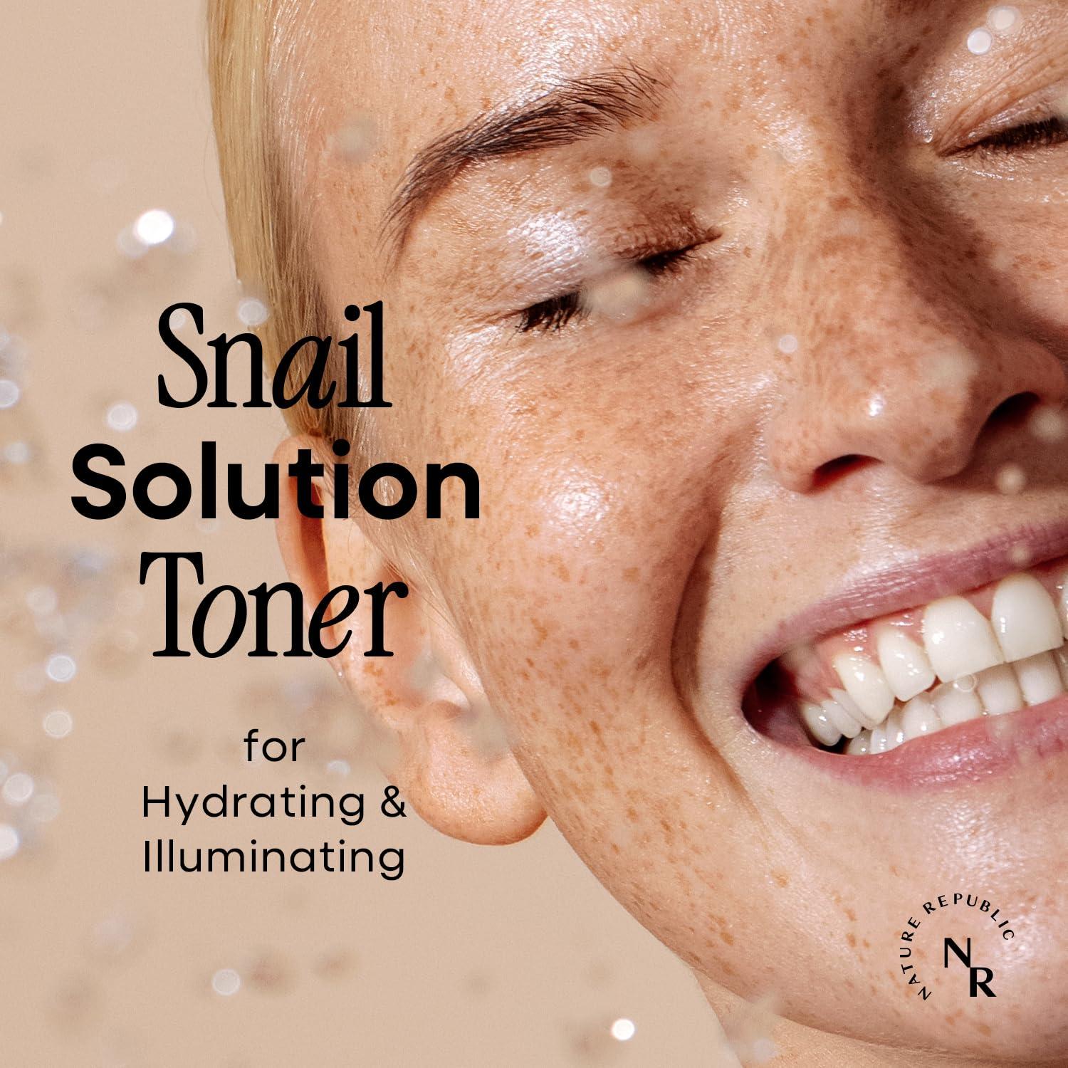 Tónico de Mucina de Caracol Nature Republic 130mL Hidratante