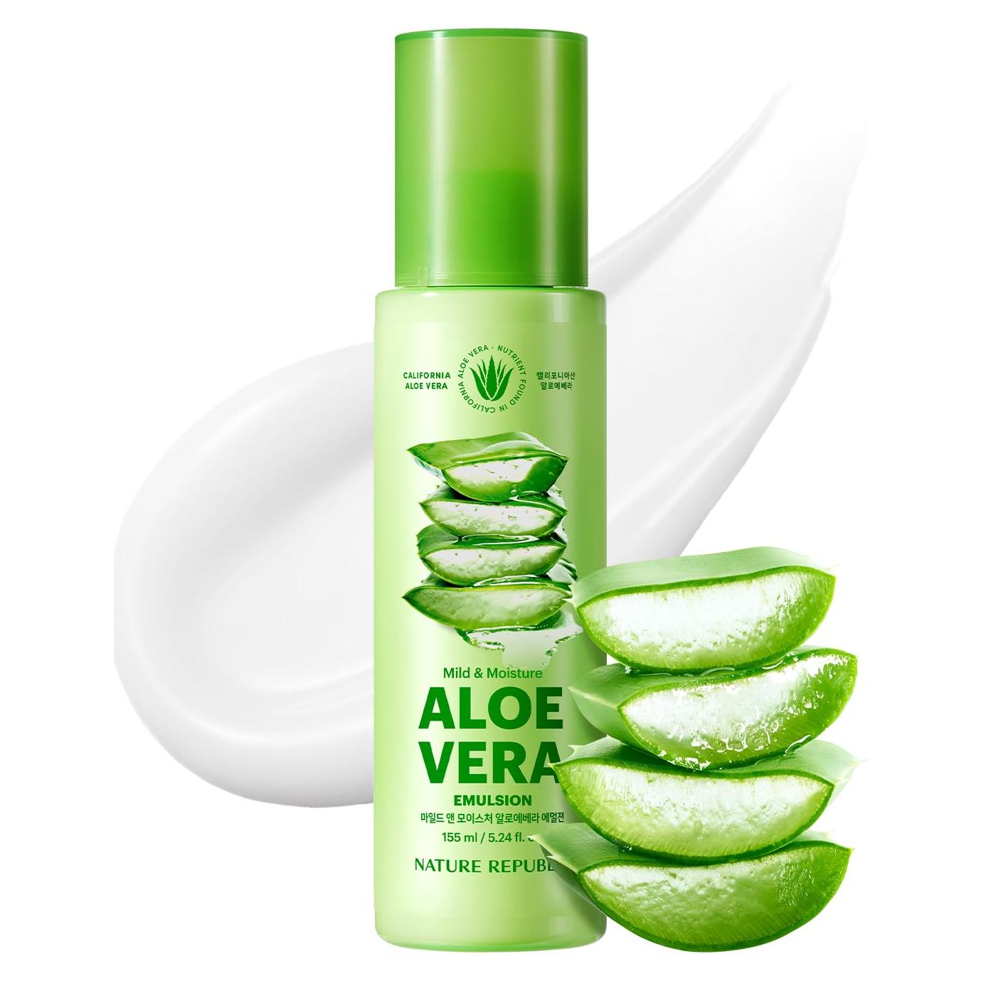 Emulsión Hidratante Nature Republic Aloe Vera 150ml