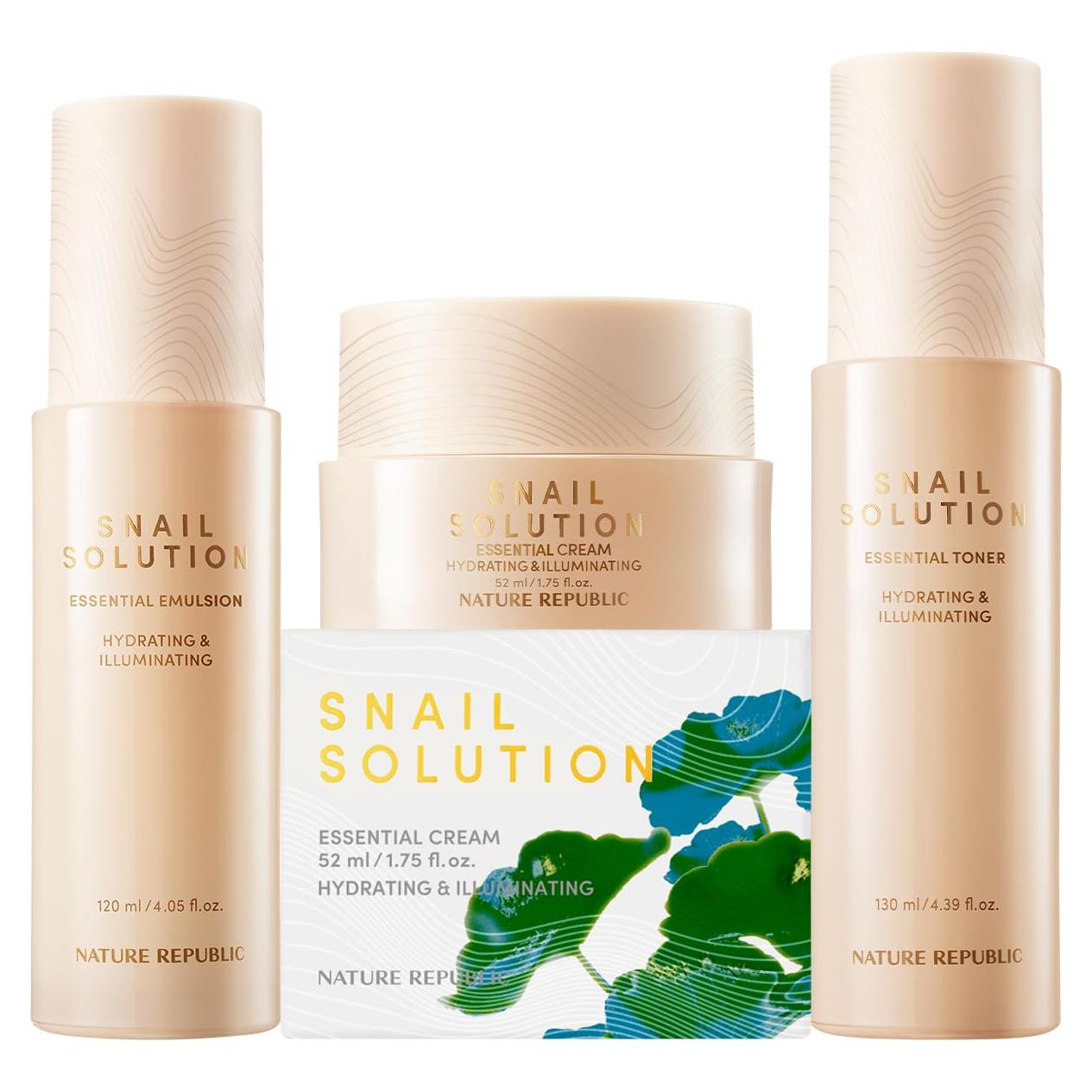 Conjunto de Cuidado Facial Nature Republic - Mucina de Caracol