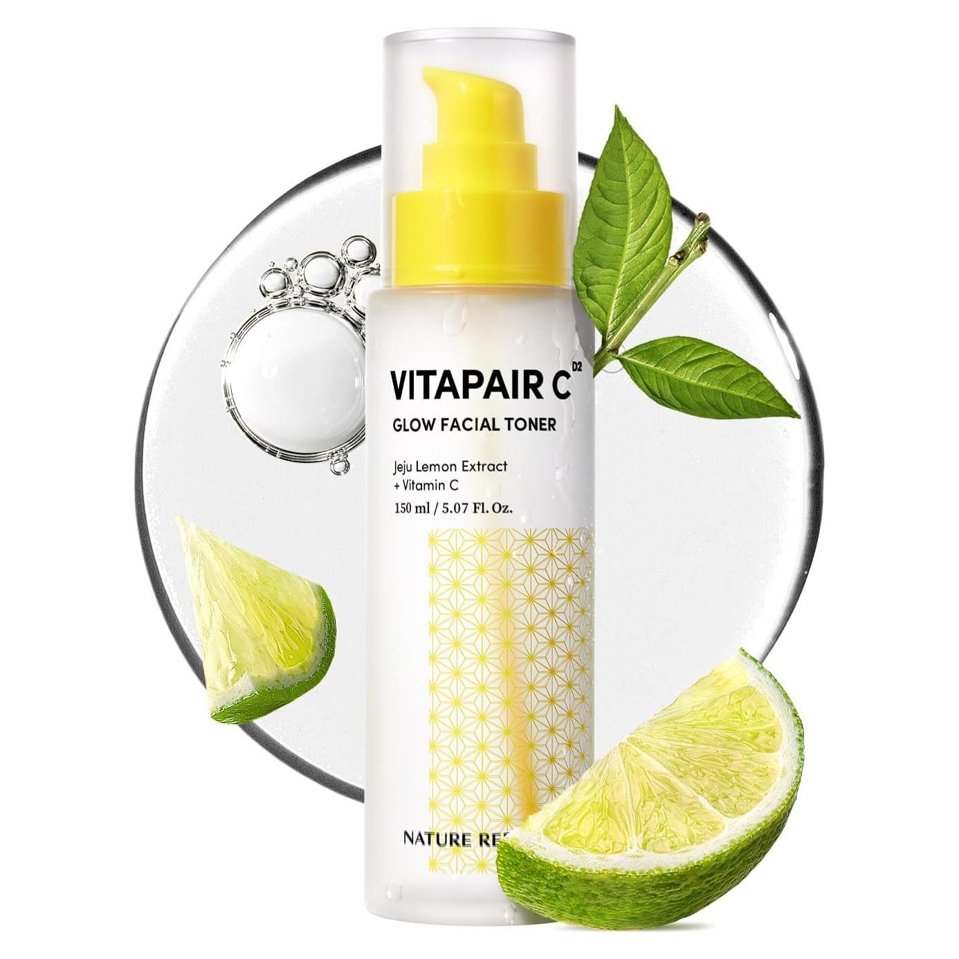 Tónico Facial Vitapair C Glow Nature Republic 150ml Hidratante