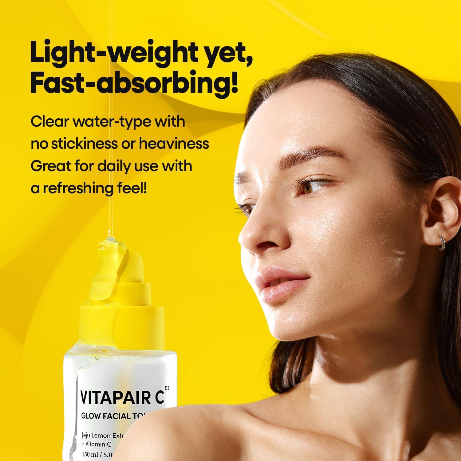 Tónico Facial Vitapair C Glow Nature Republic 150ml Hidratante