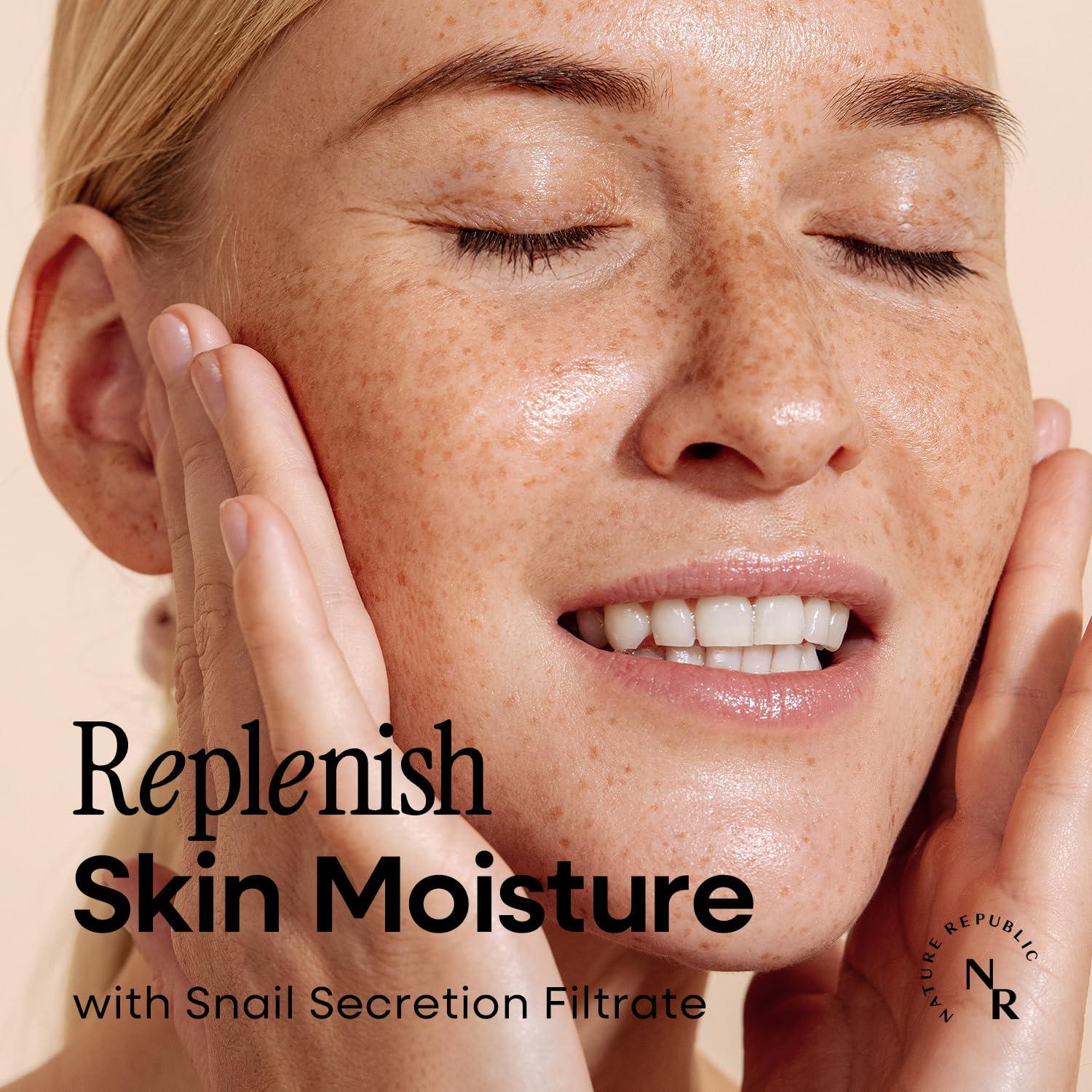 Conjunto de Cuidado Facial Nature Republic - Mucina de Caracol y Niacinamida