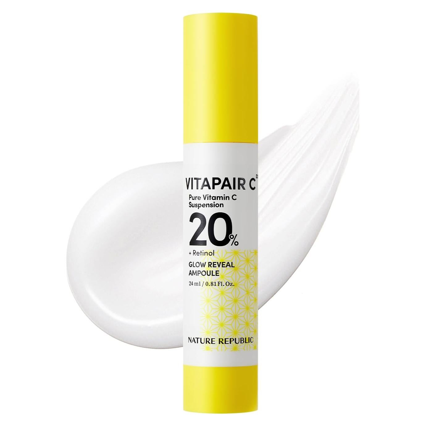 Ampoule Vitamina C Nature Republic 24ml - Niacinamida y Retinol