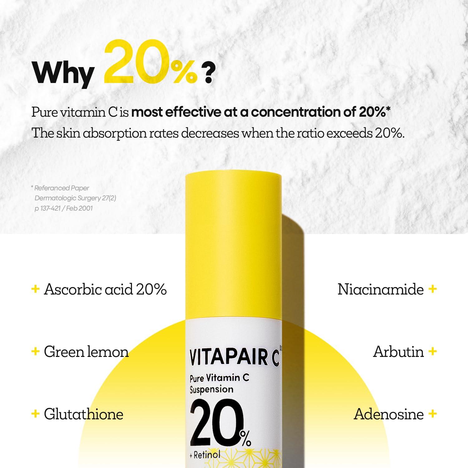 Ampoule Vitamina C Nature Republic 24ml - Niacinamida y Retinol