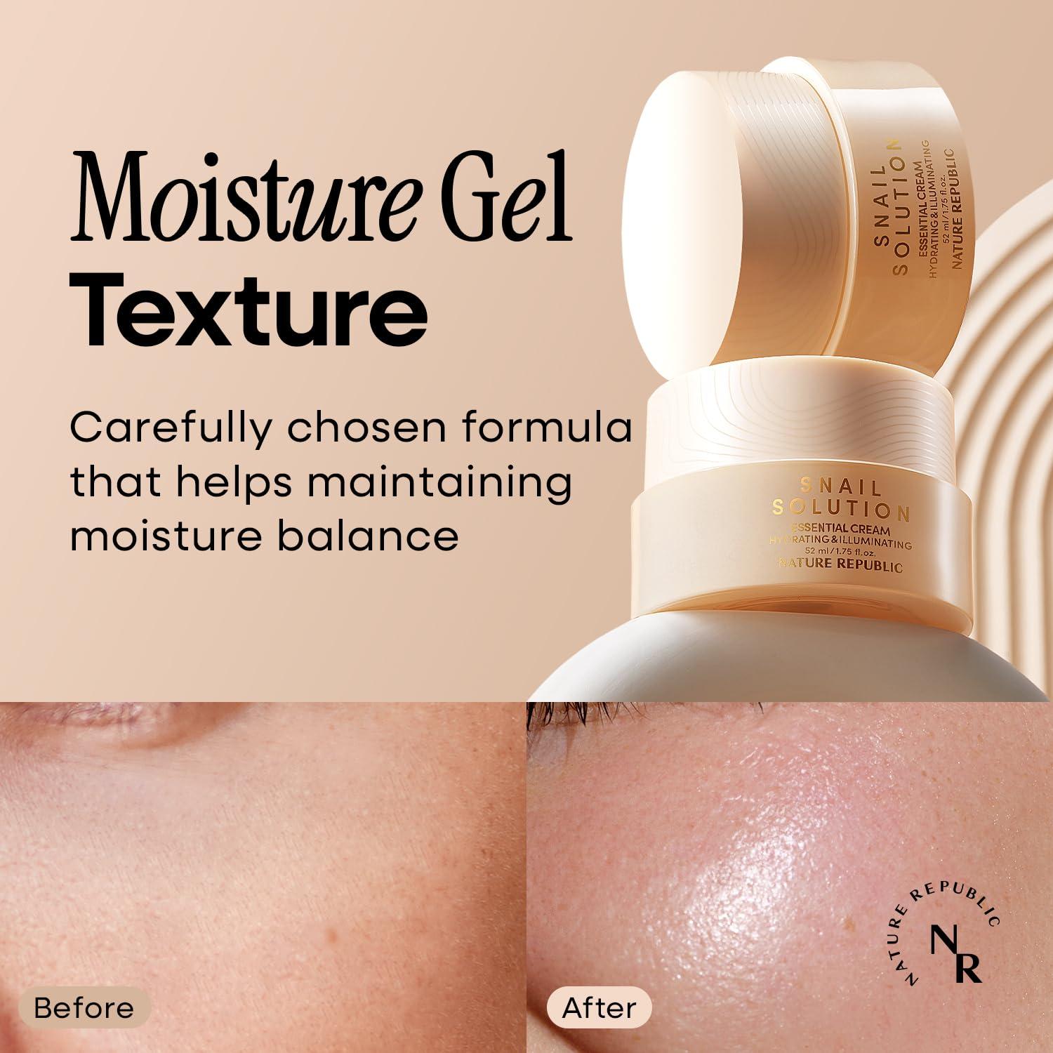 Conjunto de Crema y Tónico de Mucina de Caracol Nature Republic