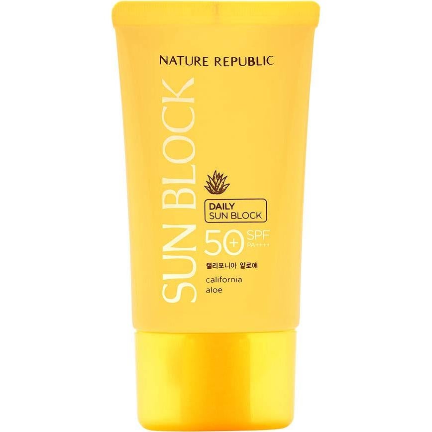 Bloqueador Solar Diario Nature Republic Aloe SPF50+ PA++++
