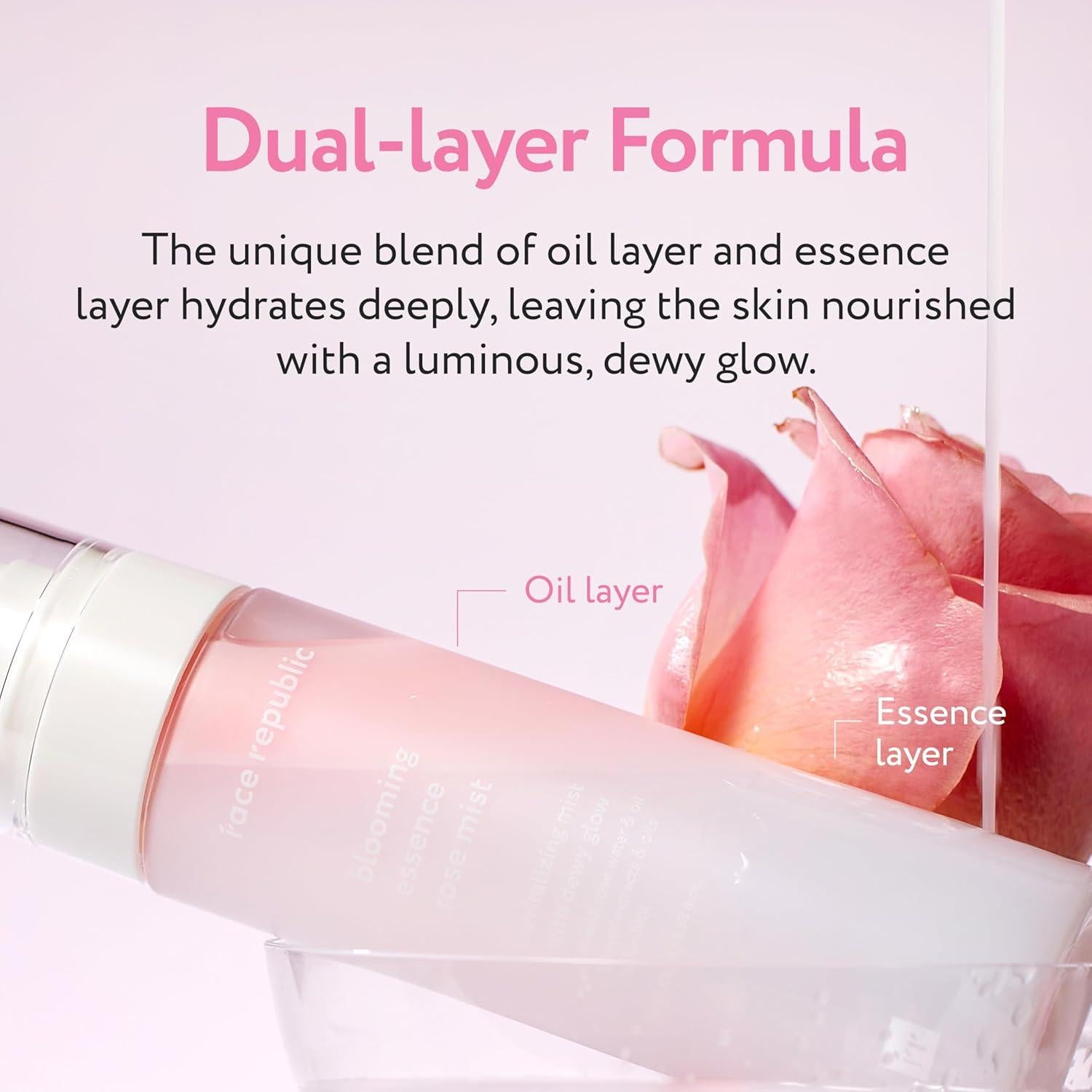 Face Republic Blooming Essence Mist 100ml - Hidratante Rosa Damascena