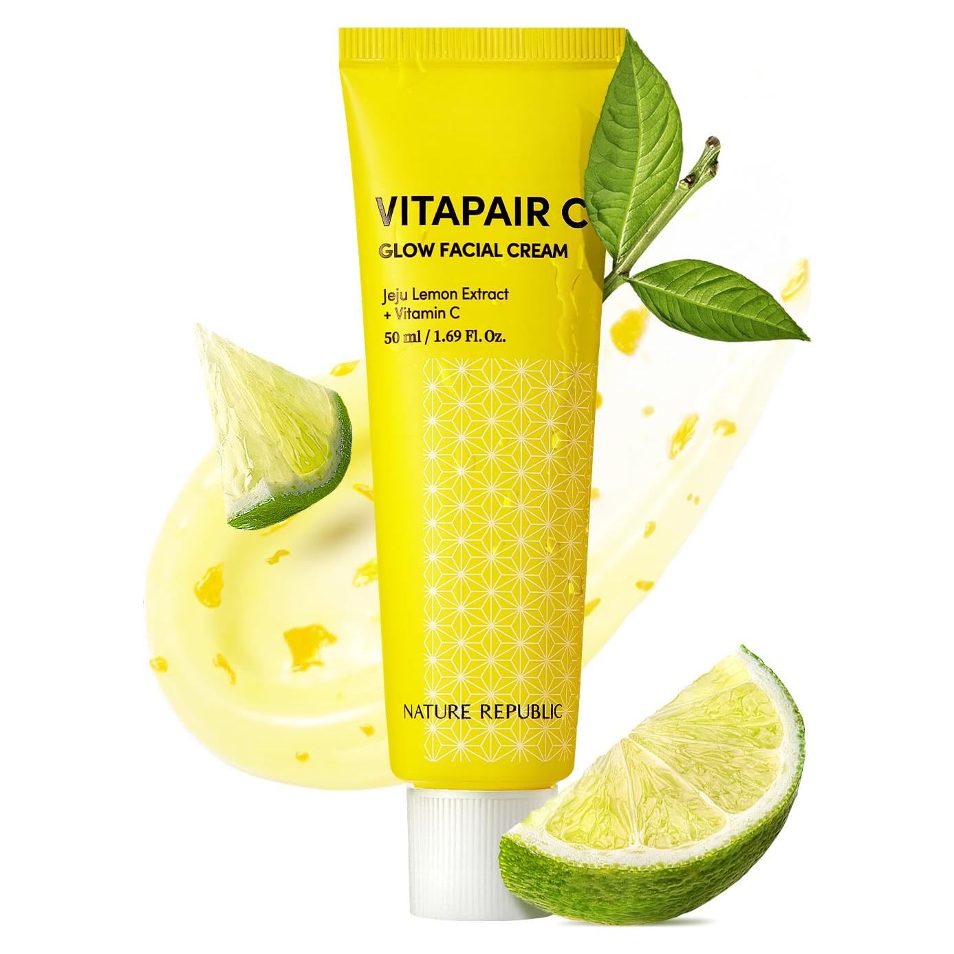 Crema Facial Hidratante Nature Republic Vitapair C Glow 50ml