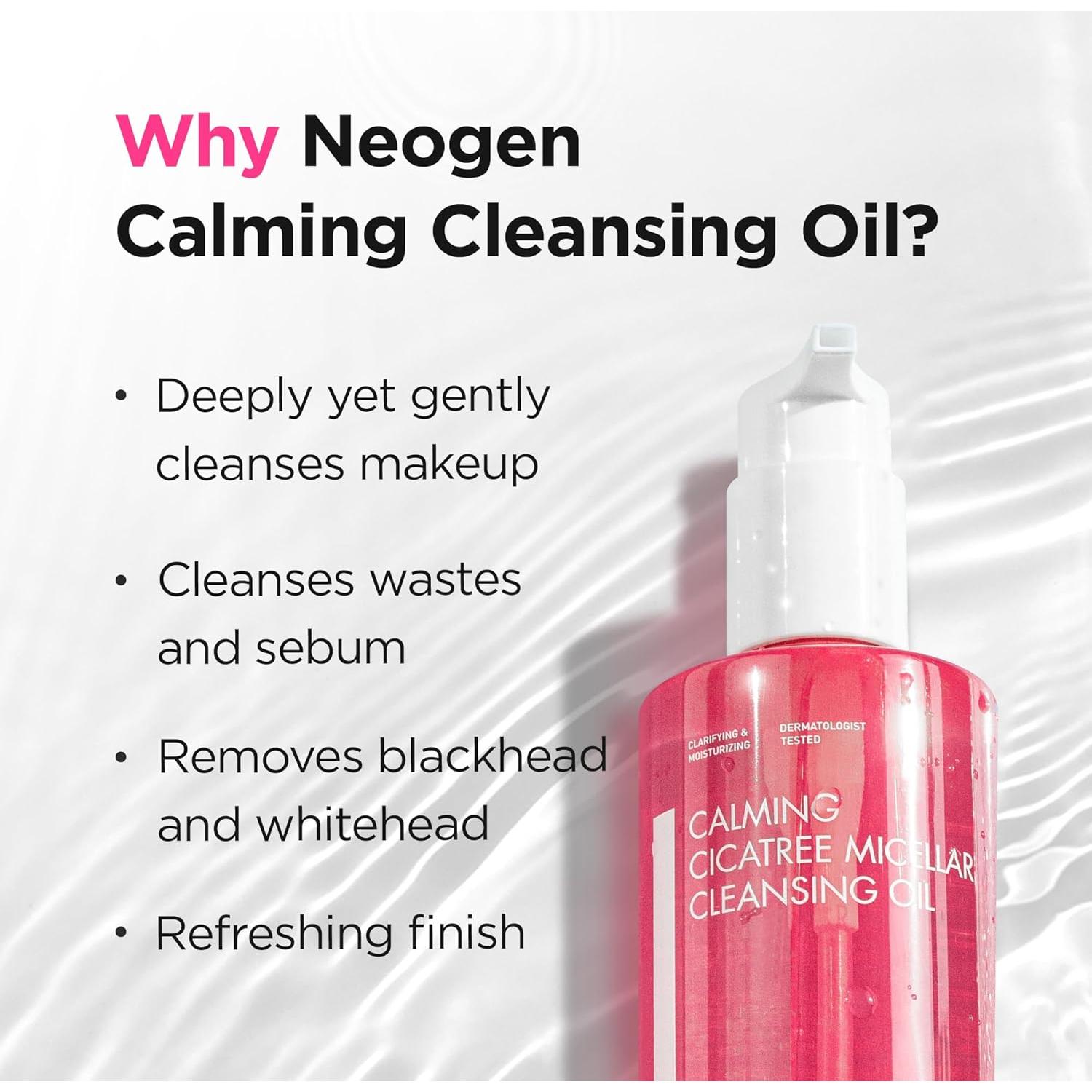 Aceite Limpiador Calmante Cica Tree Neogen 300ml K-Beauty