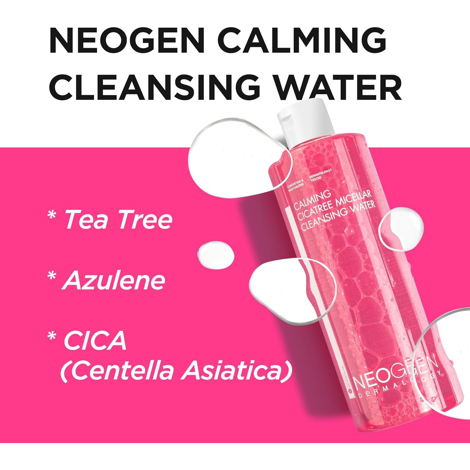 Agua Limpiadora Calmante Neogen Cica Tree 400ml Piel Sensible