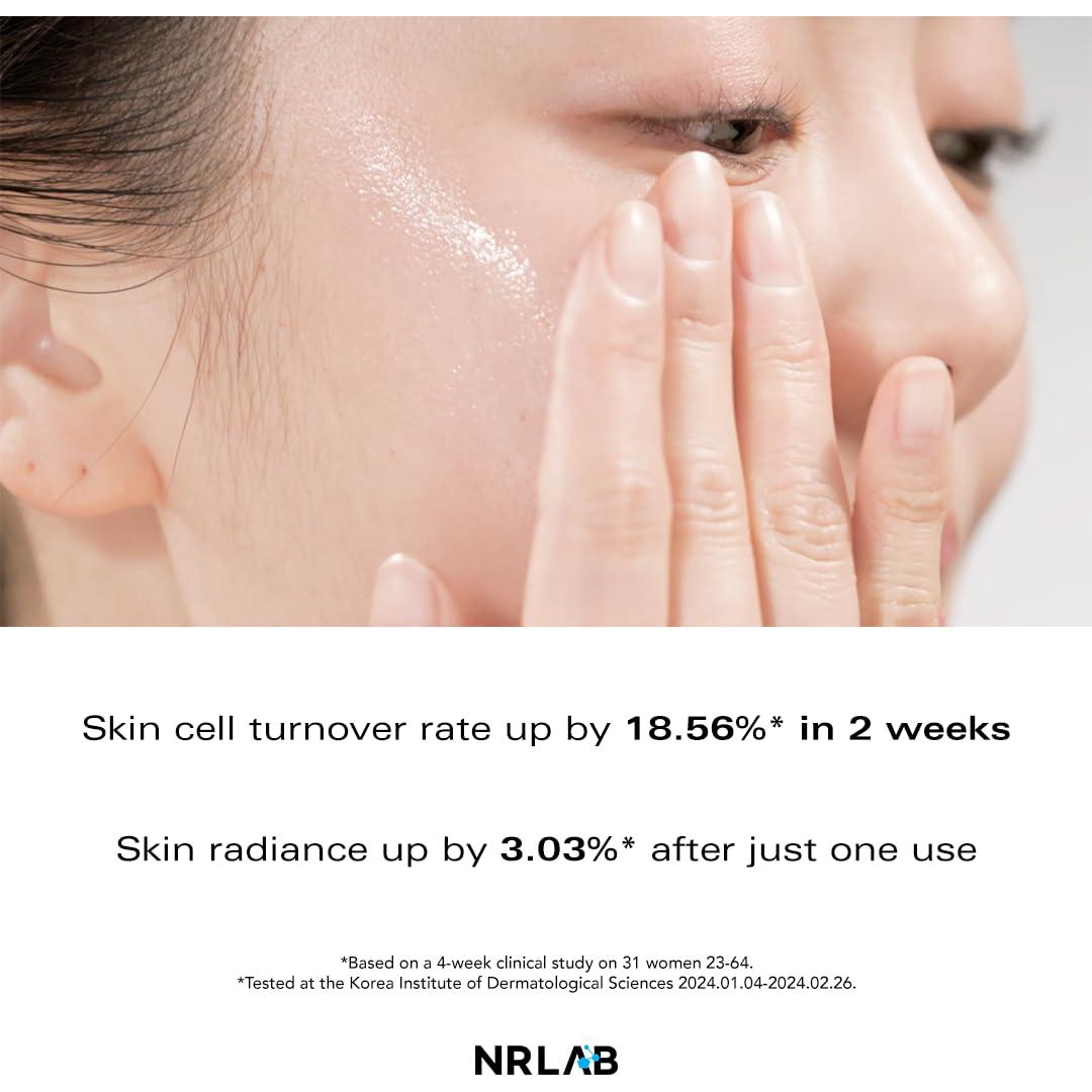 Anti-Aging Korean Serum with NR for Glass Skin– Hydrating, Anti-Aging, Firming & Brightening– Clinically Tested - K-Beauty Innovation - Korean Moisturizer – Ampoule-to-Cream Formula [1.52oz]