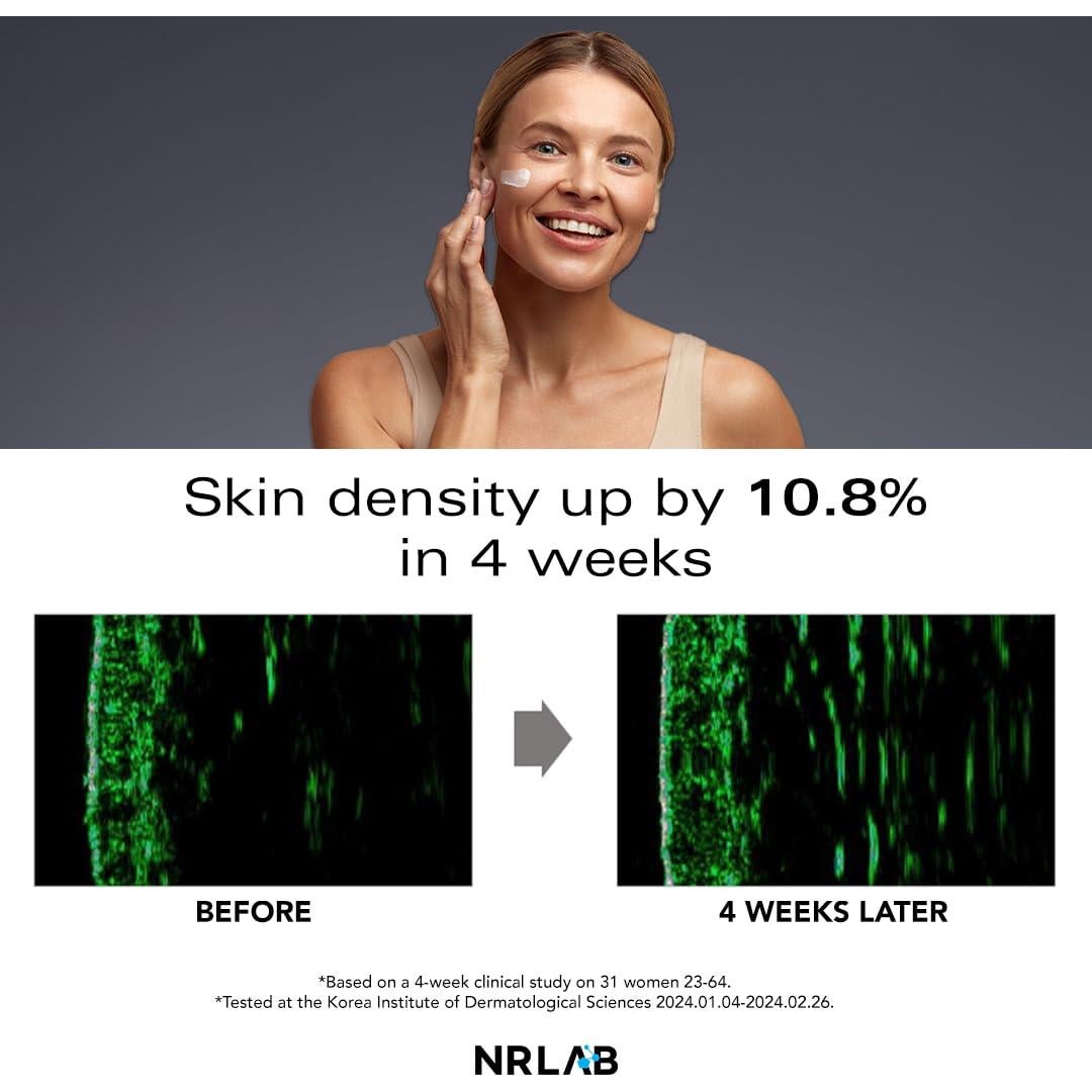 Anti-Aging Korean Serum with NR for Glass Skin– Hydrating, Anti-Aging, Firming & Brightening– Clinically Tested - K-Beauty Innovation - Korean Moisturizer – Ampoule-to-Cream Formula [1.52oz]