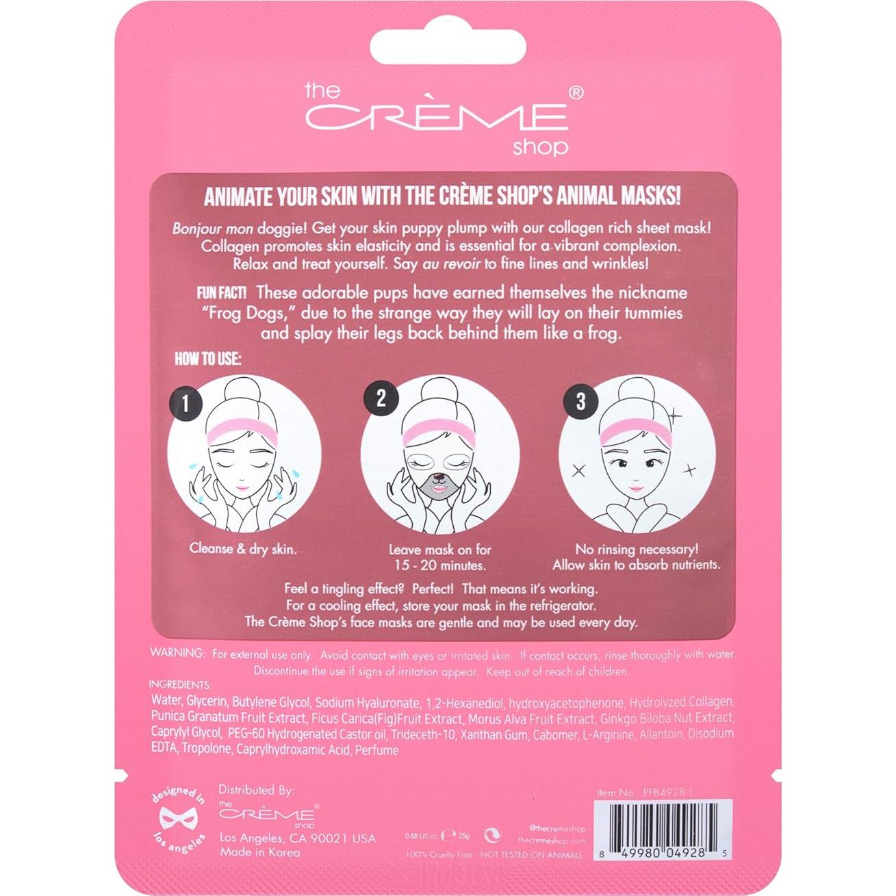 Máscaras Faciales de Colágeno La Tienda de Crema - Paquete de 3