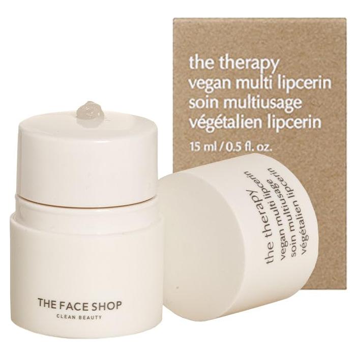 Bálsamo Labial Vegano The Face Shop The Therapy 45g