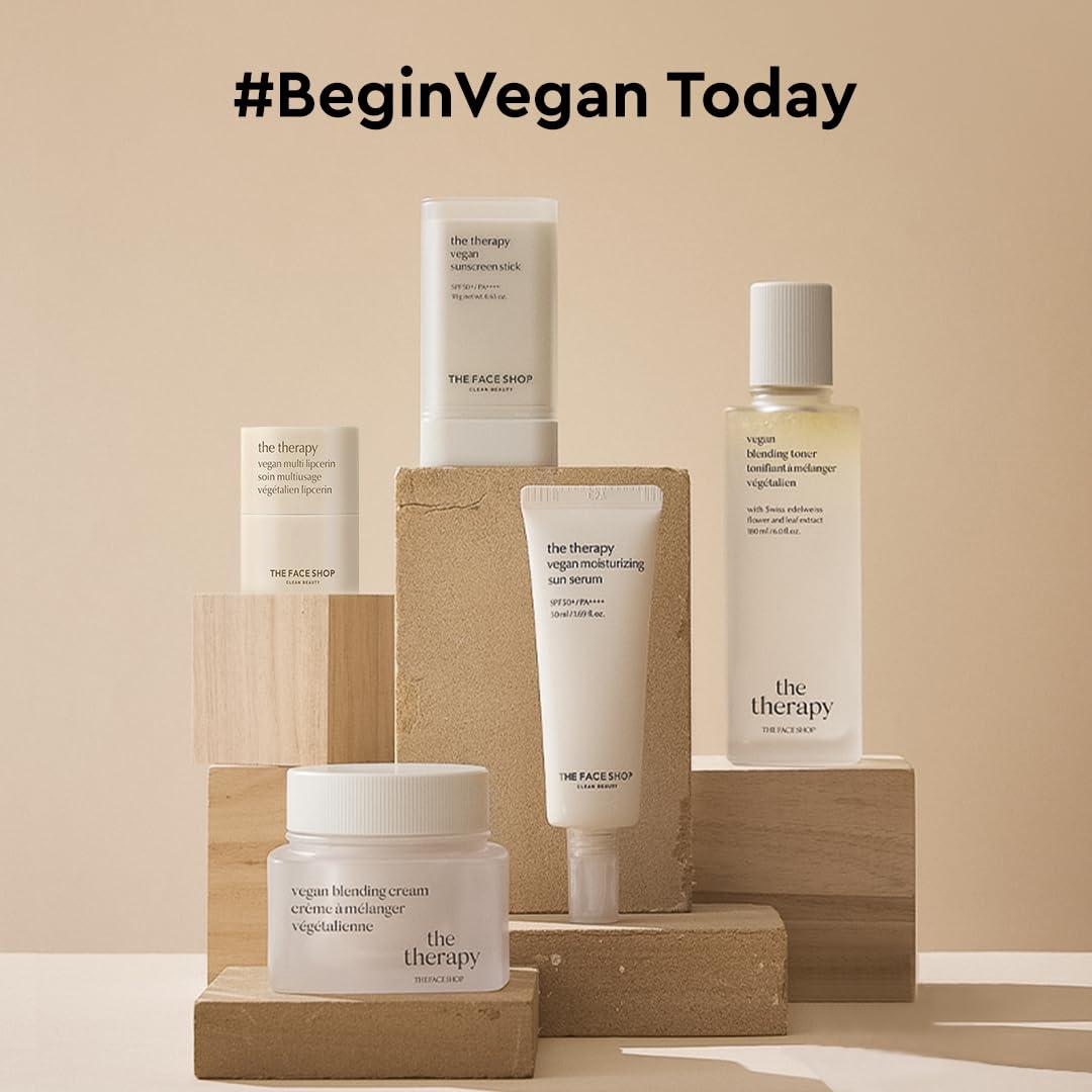 Bálsamo Labial Vegano The Face Shop The Therapy 45g