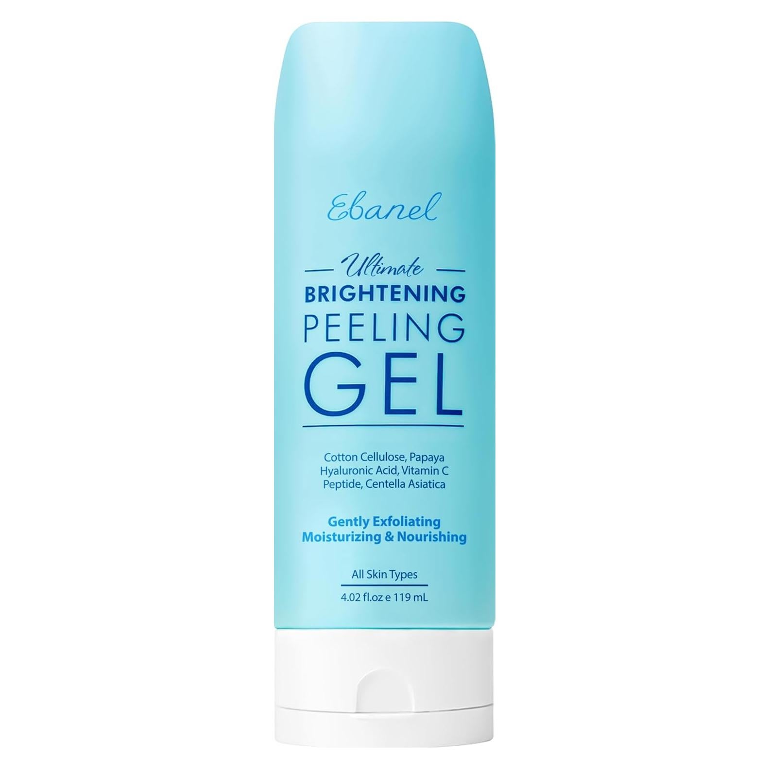 Gel Exfoliante Facial Ebanel 118ml - Hidratante y Iluminador