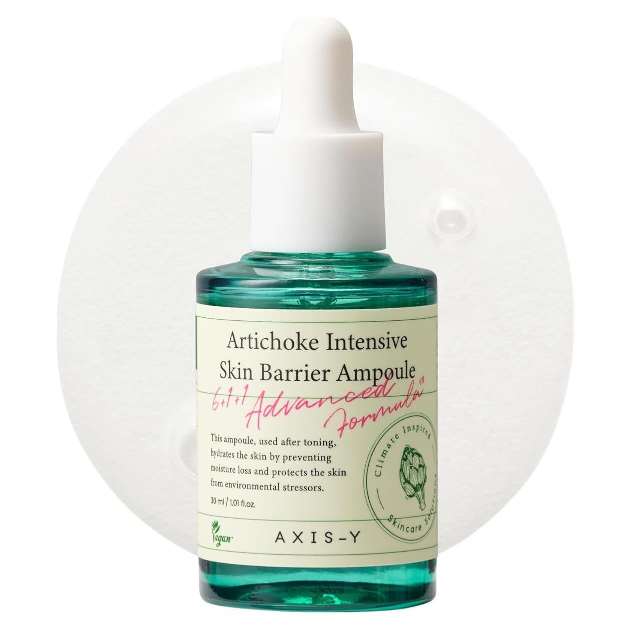 AXIS-Y Ampoule Hidratante Alcachofa 30 ml - Suero Calmante Vegano