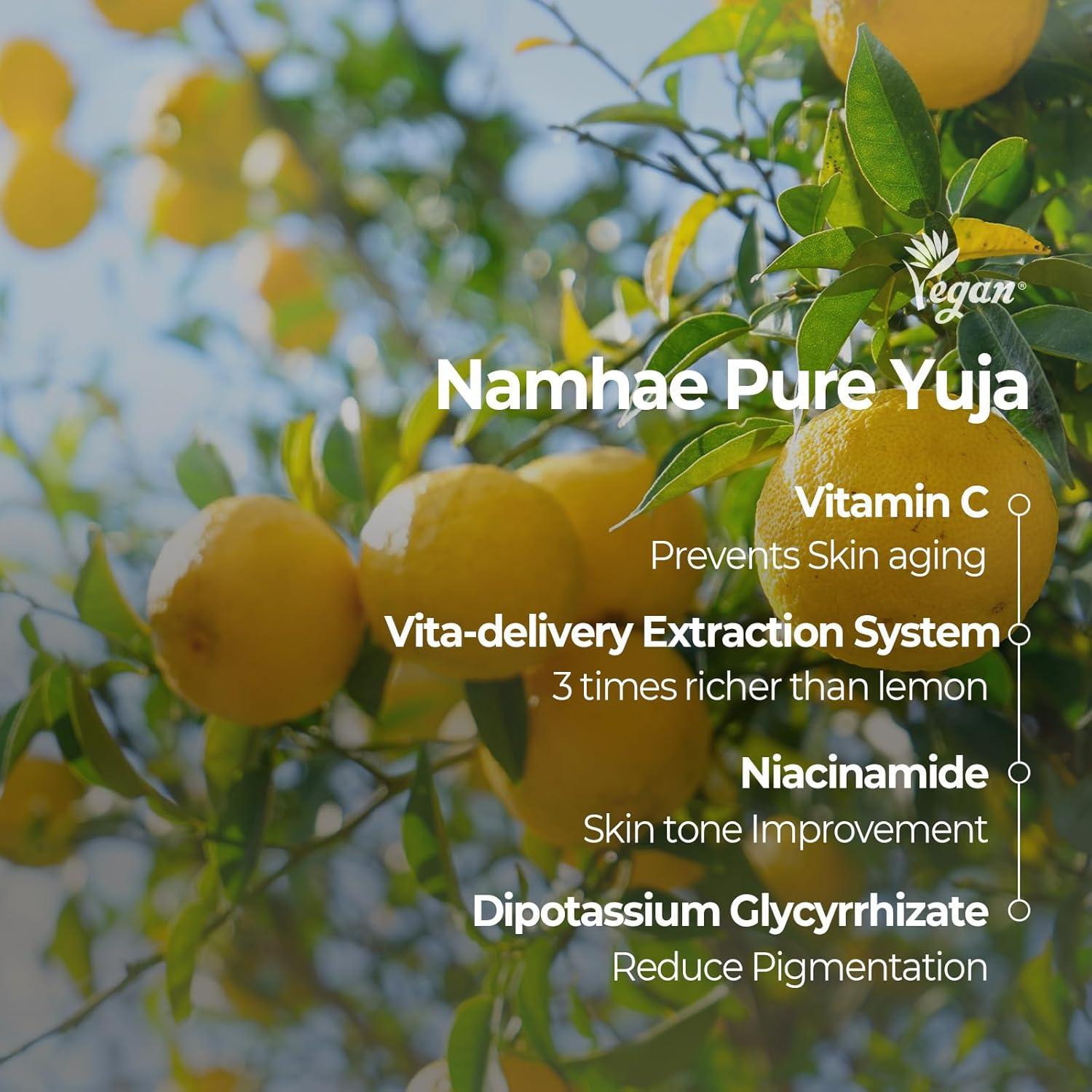 Mascarilla Facial SKINFOOD Yuja C Vita 30 Unidades - Cuidado Piel