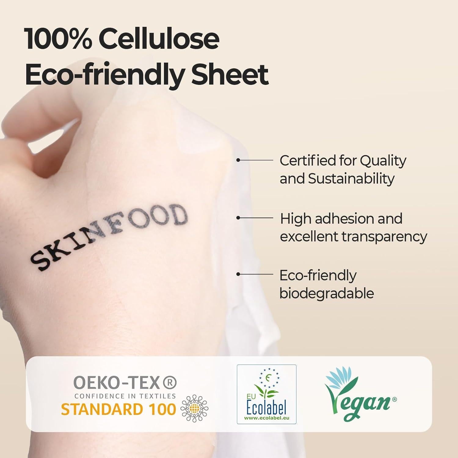 Mascarilla Facial SKINFOOD Yuja C Vita 30 Unidades - Cuidado Piel