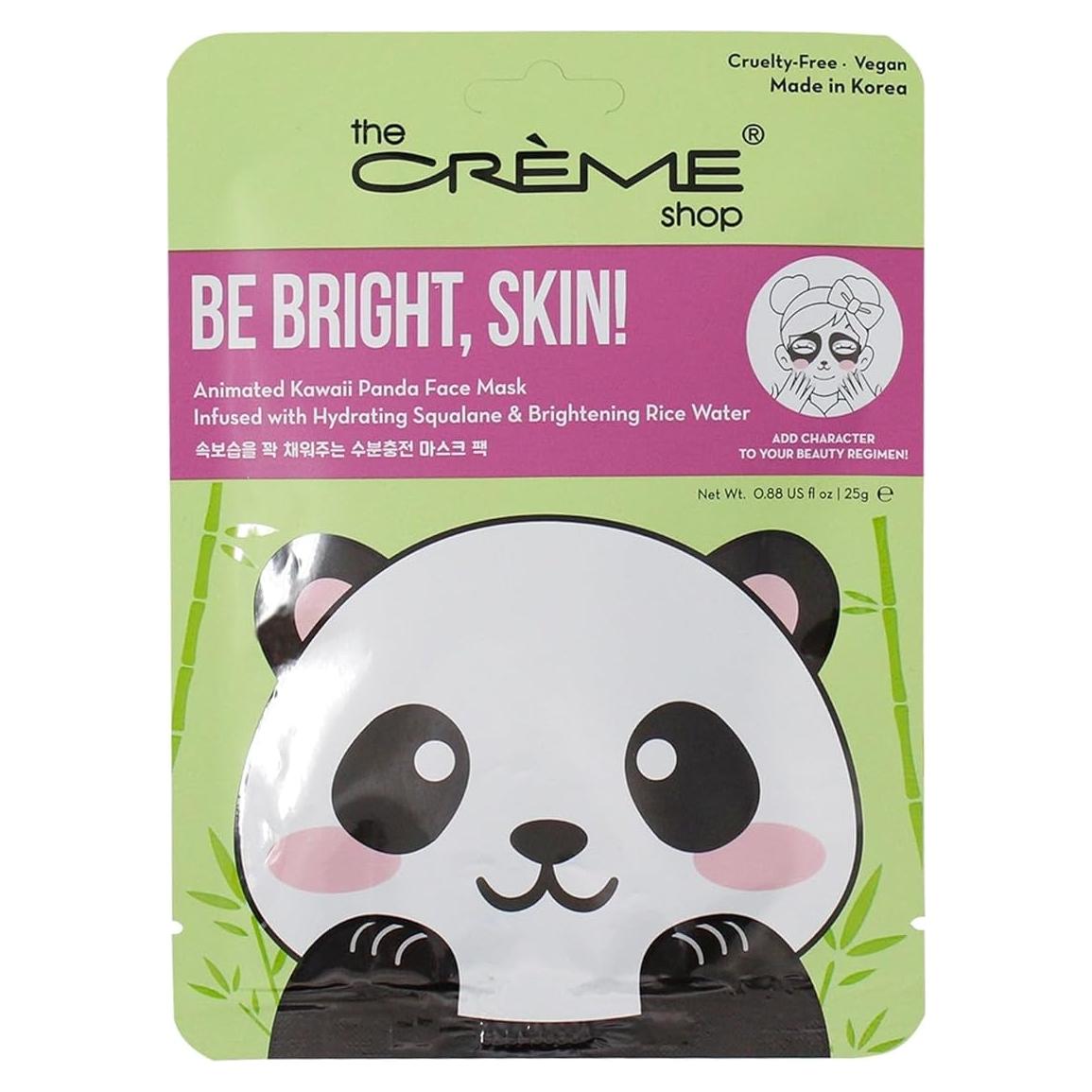 Máscaras Faciales Animadas de Panda Kawaii - 3 Unidades