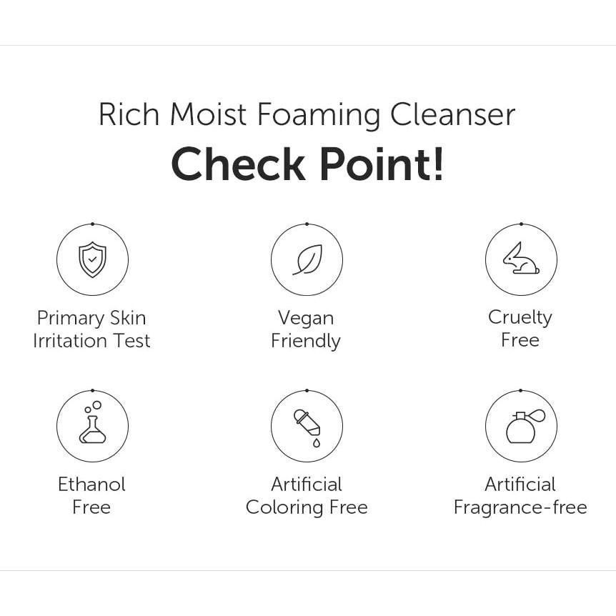 Limpiador Espumoso Klairs 100 ml Hidratante con Aminoácidos