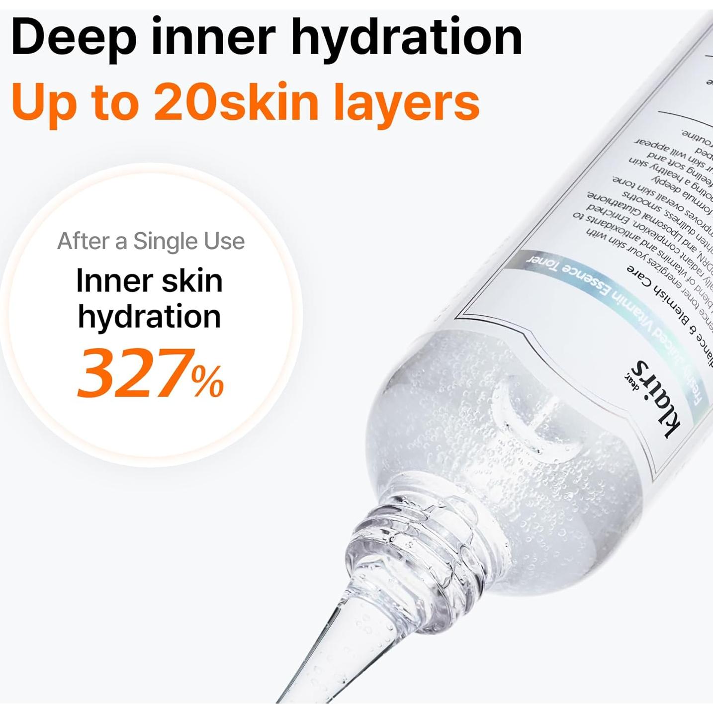 Tónico de Vitamina C Dear Klairs 180 ml - Sin Fragancia